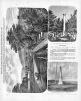 Baum House, Bennington Battle Field, Ethan Allen Monument, Hubbardton Battelfield and Monument, Windham County 1869